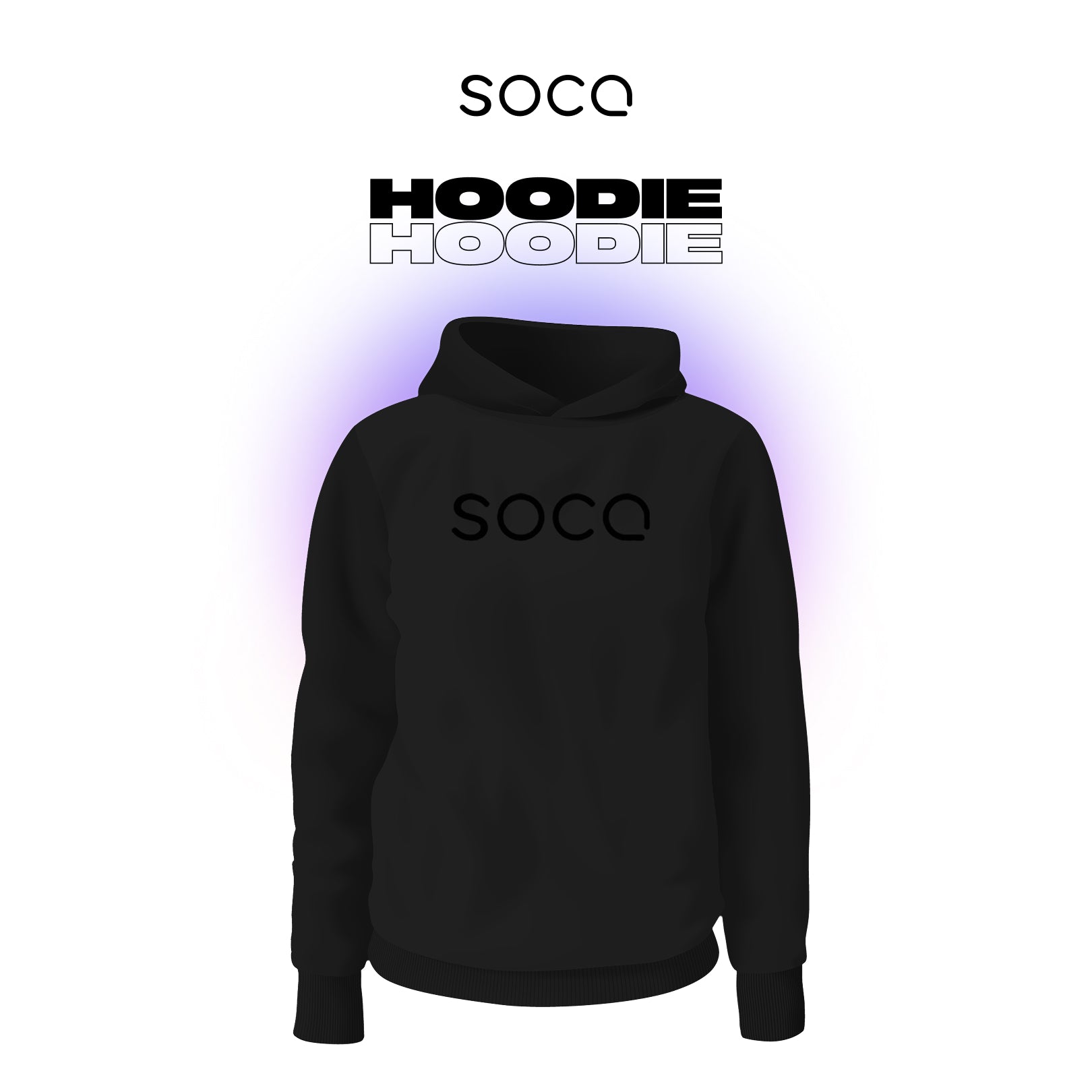 SOCA STORE - HOODIE HITAM